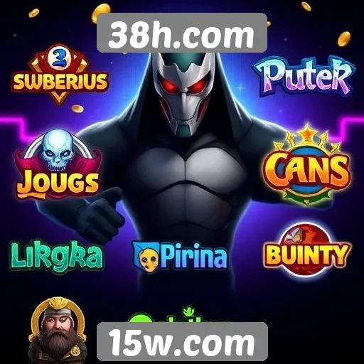 Comparativo entre jogos populares no 38h.com